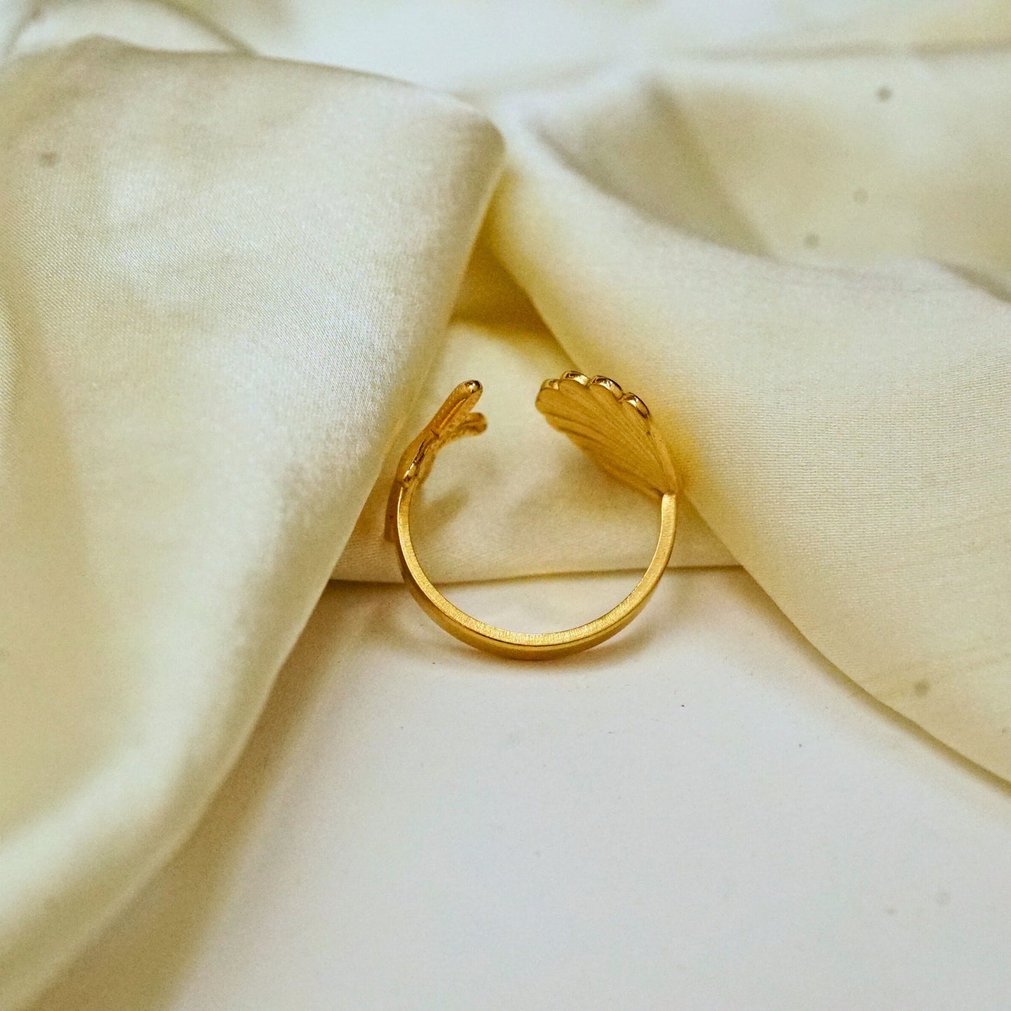Sea Shell Adjustable Ring