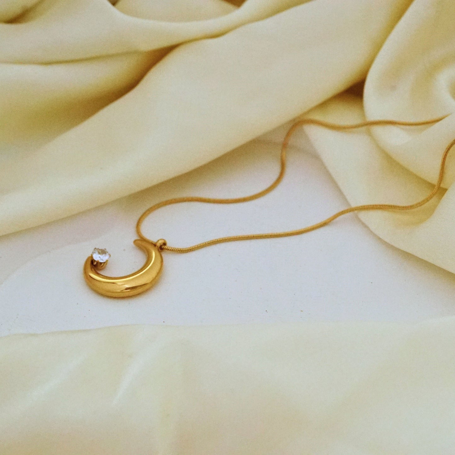 Crescent Moon Pendant