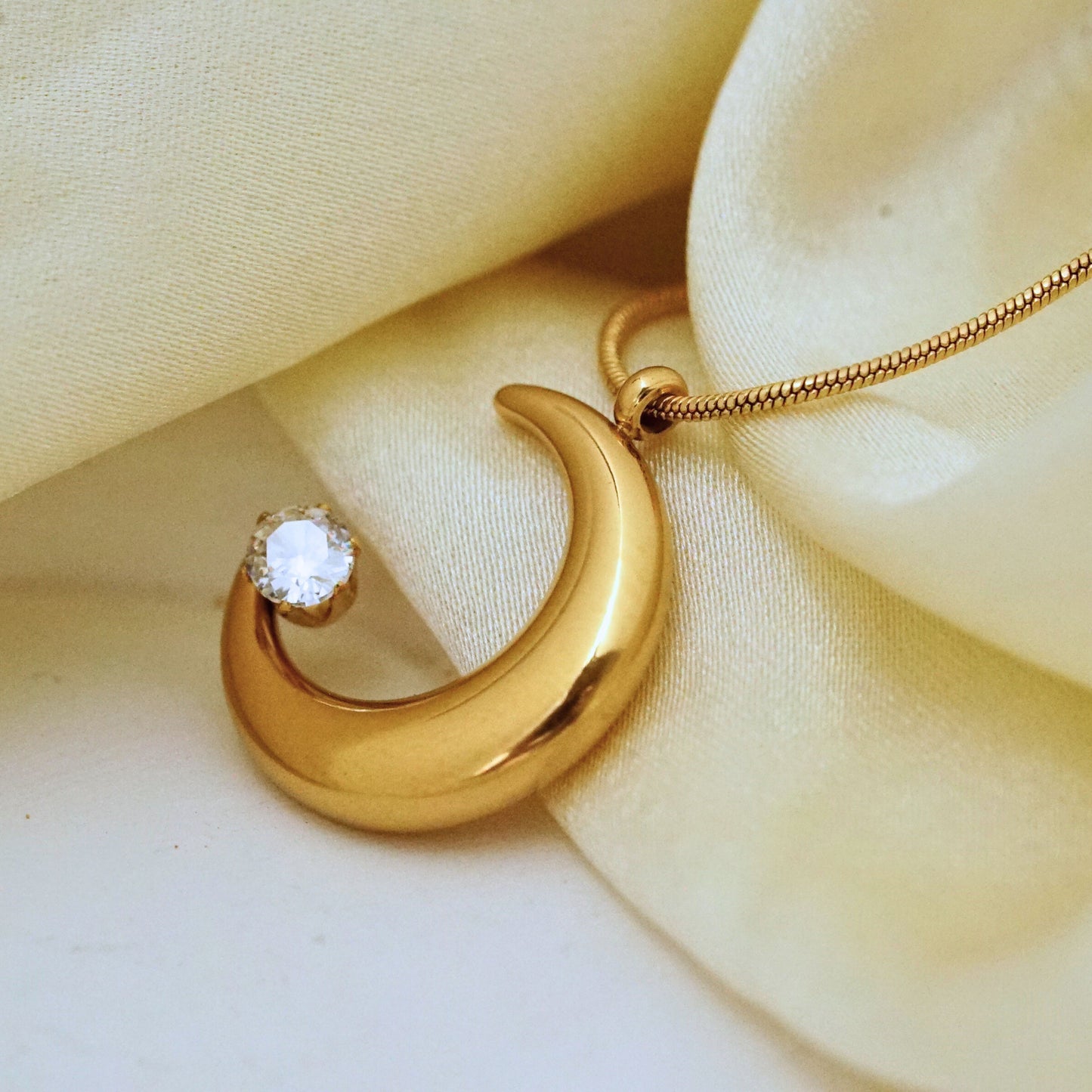 Crescent Moon Pendant