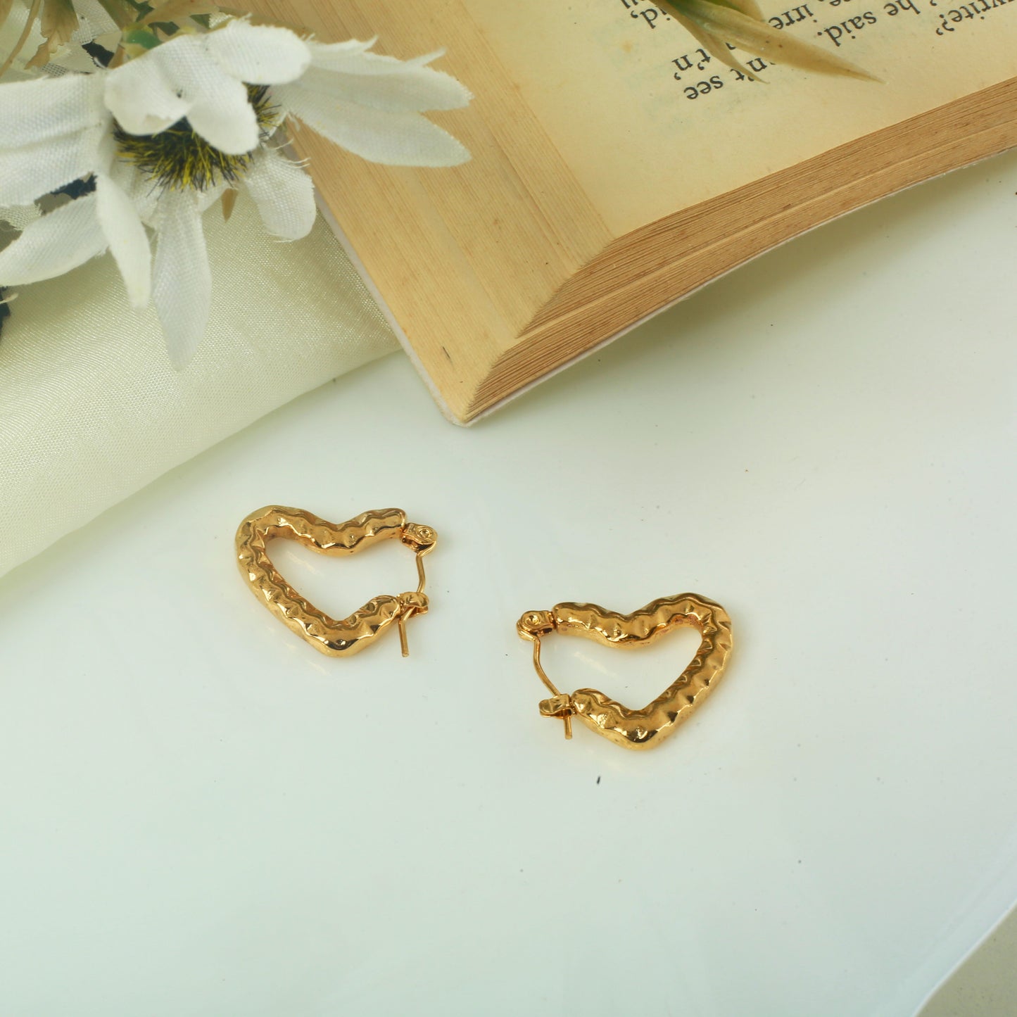 Heart Loop Earrings