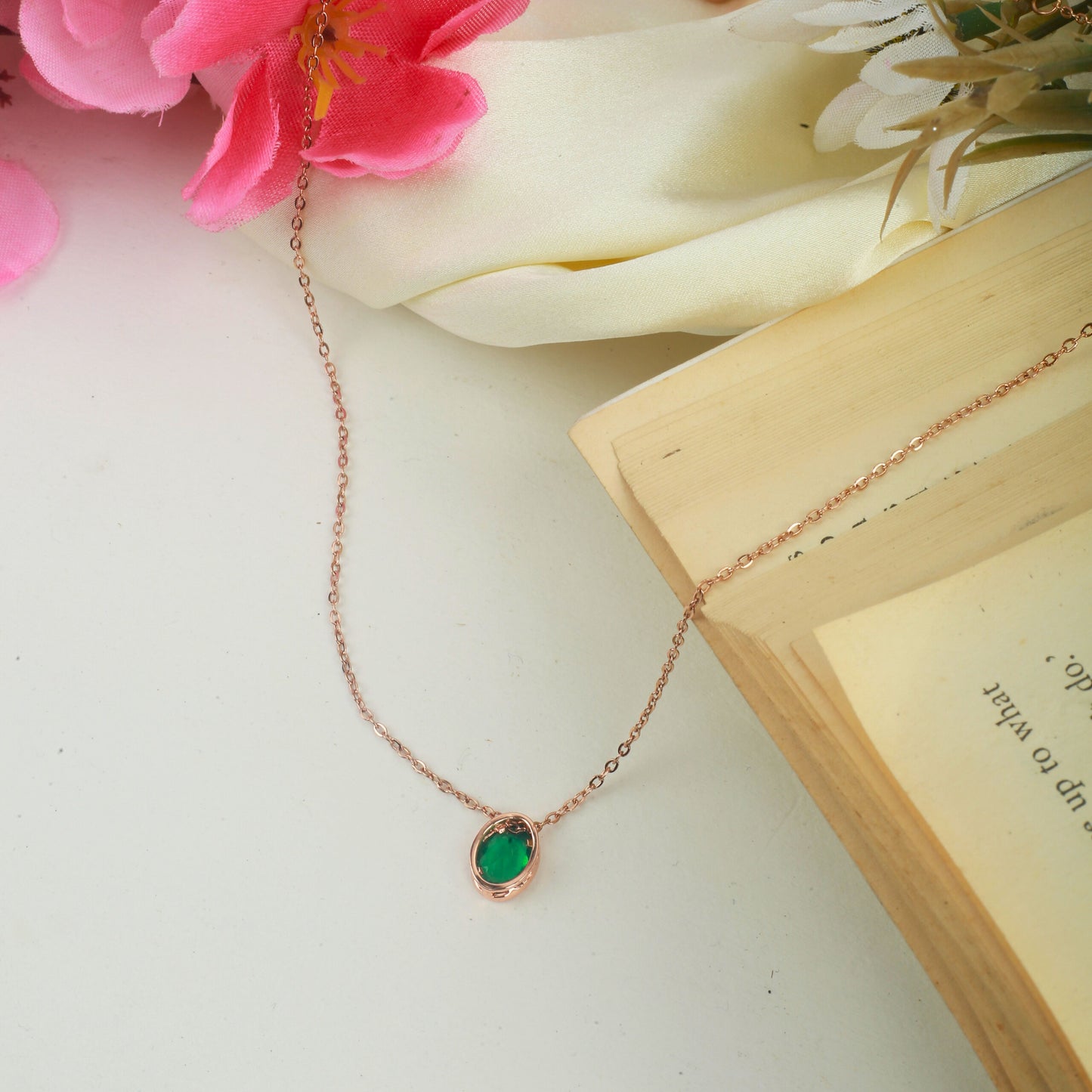 Green Onyx Gemstone Pendant