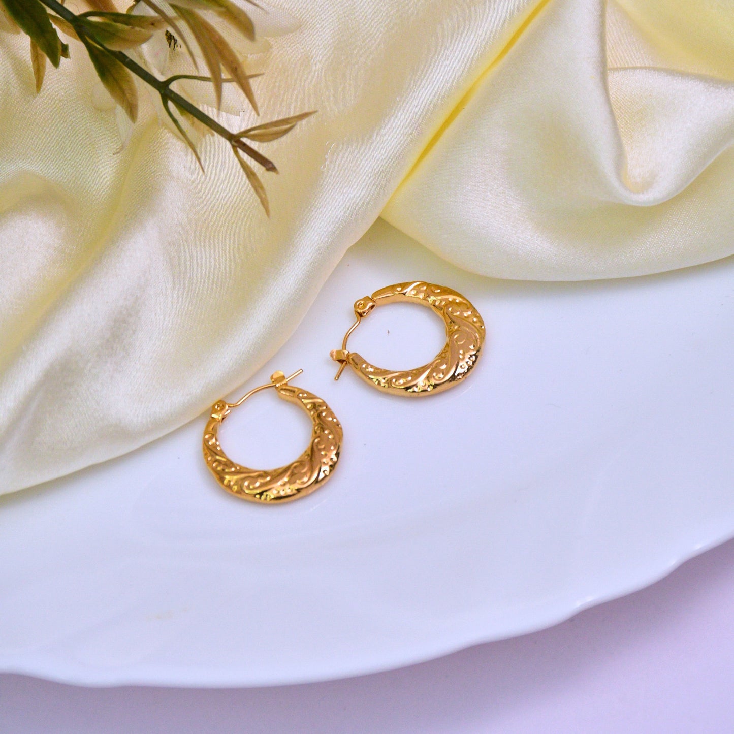 Circle Hoop Earrings