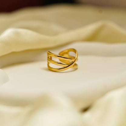 Fallon Coil Ring Adjustabel
