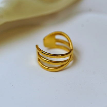 Fallon Coil Ring Adjustabel