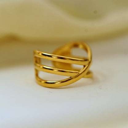 Fallon Coil Ring Adjustabel