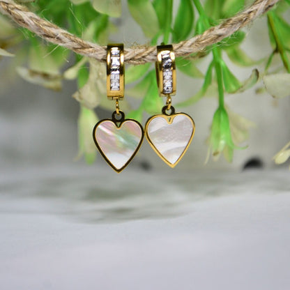 Minimalist Heart-Shaped Earrings